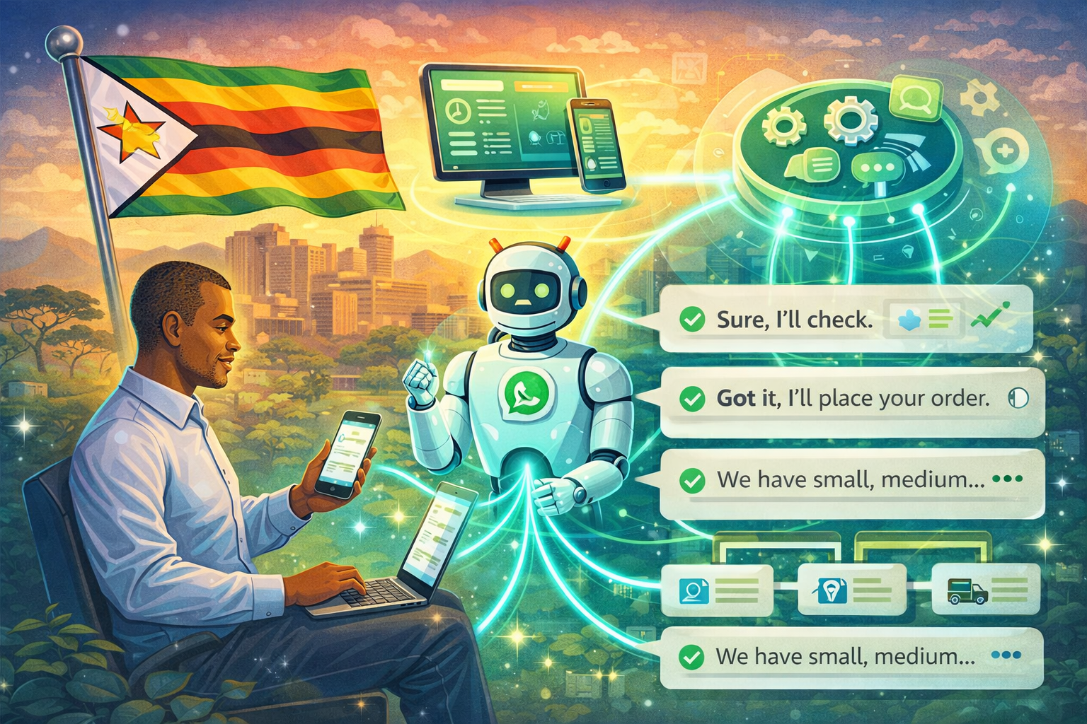 How to Automate WhatsApp Replies for Your Business in Zimbabwe (2026 Guide)